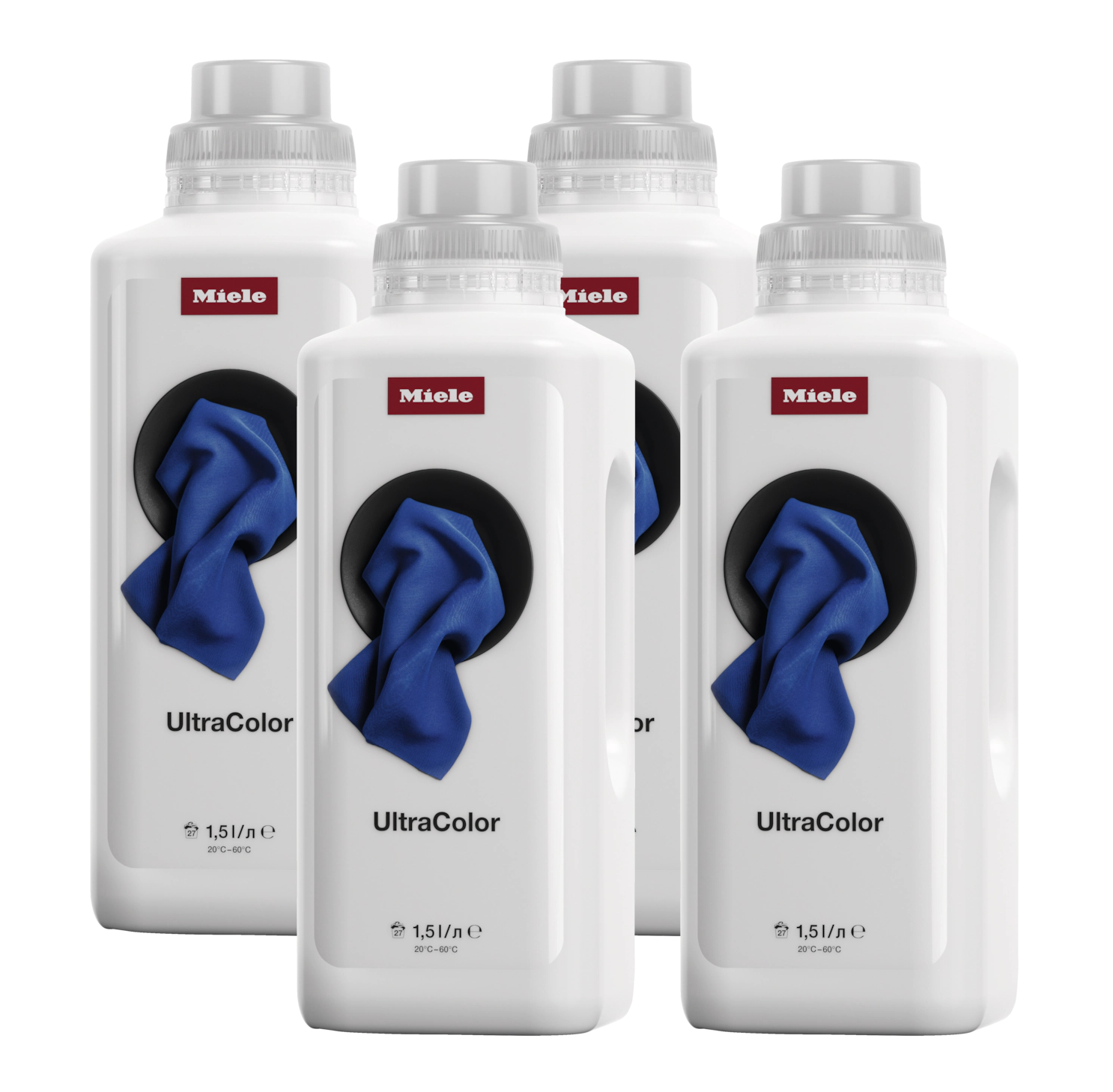 Набор для стирки цветного белья UltraColor Aqua WA UC 1501 L 1,5лх4 шт. Miele купить в Иркутске | Всегда в наличии! | Артикул 12647690 | Официальный сайт