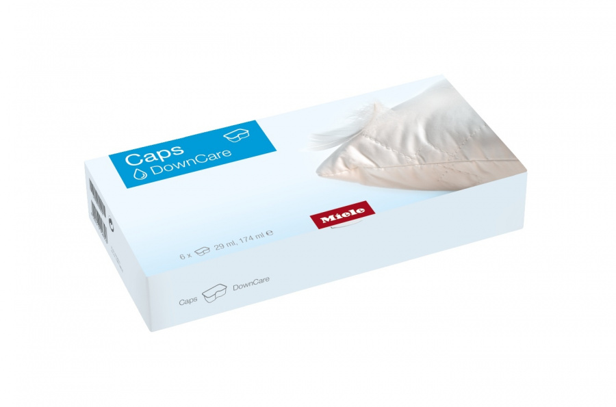 Средство для стирки изделий из пуха DownCare Caps,6 шт. Miele купить в Иркутске | Всегда в наличии! | Артикул 10756350 | Официальный сайт