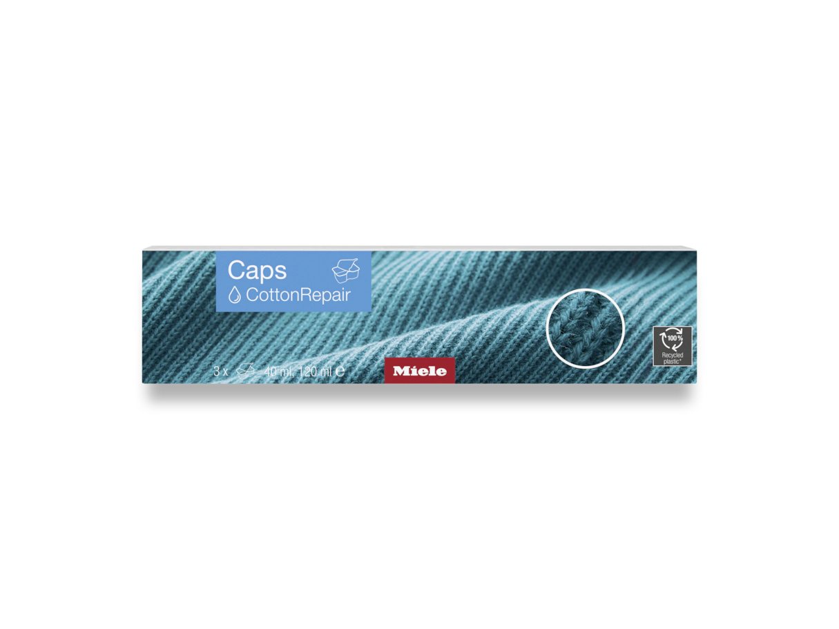 Средство для стирки для восстановления волокон ткани Caps CottonRepair WA CCR 0302 L Miele купить в Иркутске | Всегда в наличии! | Артикул 11703380 | Официальный сайт