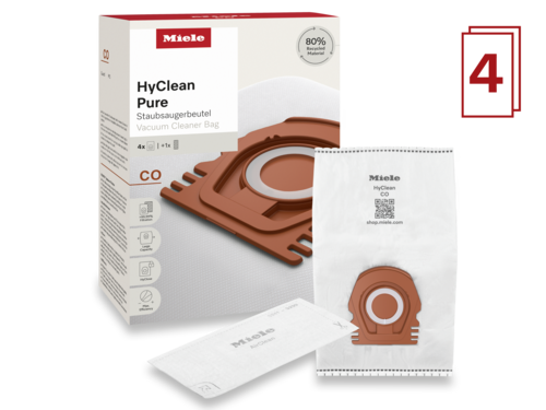 Мешки-пылесборники HyClean Pure CO Miele купить в Иркутске | Всегда в наличии! | Артикул 12557080 | Официальный сайт