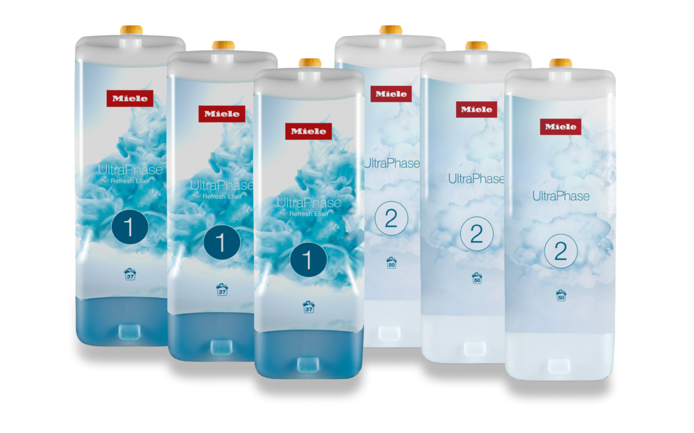 Набор картриджей для стирки UltraPhase Refresh Elixir (6 шт) Miele купить в Иркутске | Всегда в наличии! | Артикул 11615140 | Официальный сайт