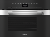 Миле Пароварка с СВЧ DGM 7440 EDST/CLST сталь CleanSteel Miele