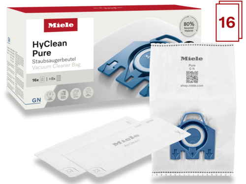 Комплект мешков-пылесборников HyClean Pure GN XXL Miele купить в Иркутске | Всегда в наличии! | Артикул 12498270 | Официальный сайт