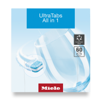 Таблетки для мытья посуды в ПММ UltraTabs All in 1 GS CL 0607 T 60 шт. Miele купить в Иркутске | Всегда в наличии! | Артикул 12737750 | Официальный сайт