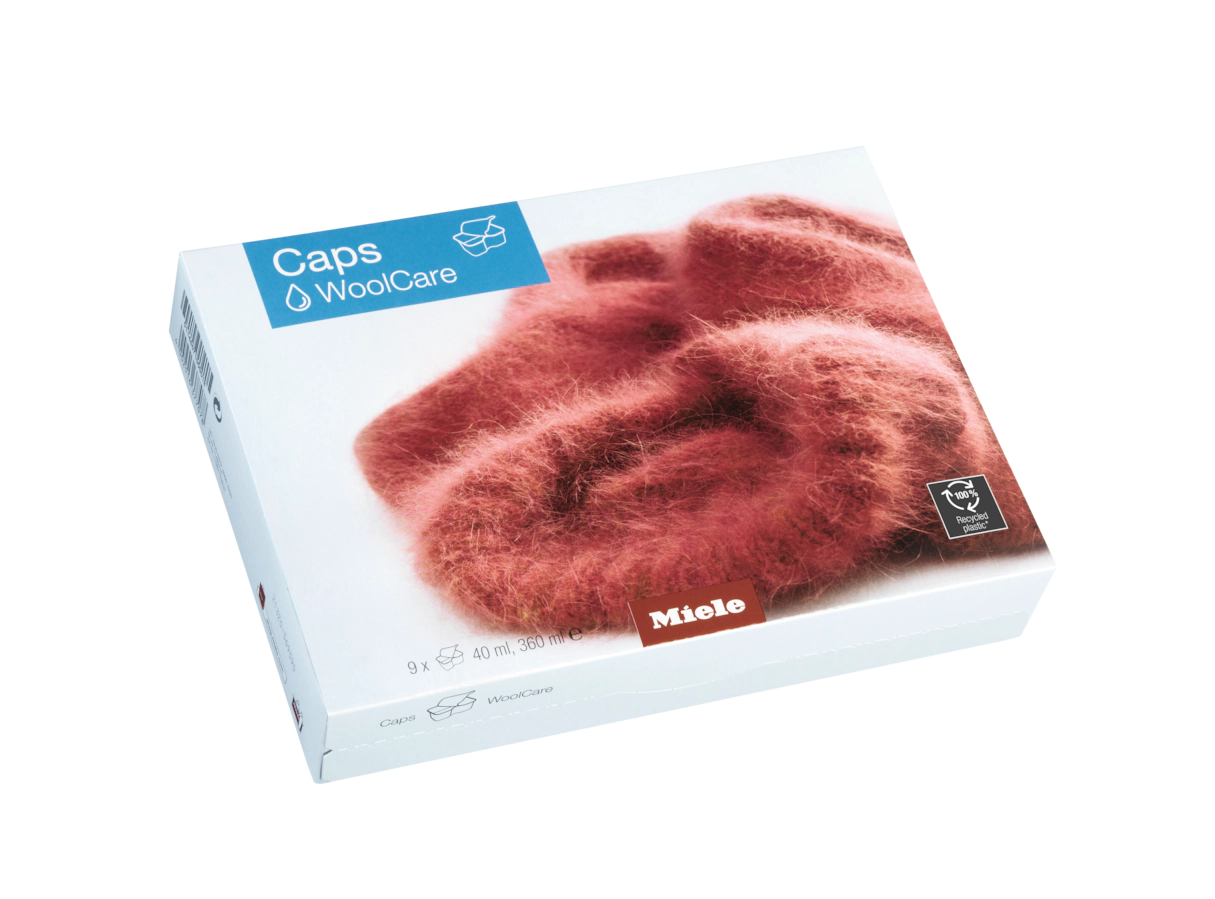 Средство для стирки деликатных тканей и изделий из шерсти WoolCare Caps WA CWC 0902 L 9 шт. Miele купить в Иркутске | Всегда в наличии! | Артикул 11703140 | Официальный сайт