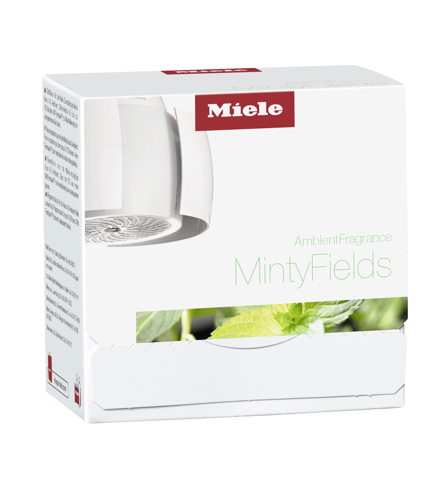 Ароматизатор для вытяжки Aura MintyFields AF MF 151 L Miele купить в #REGION_NAME_DECLINE_PP# | Всегда в наличии! | Артикул 11385870 | Официальный сайт